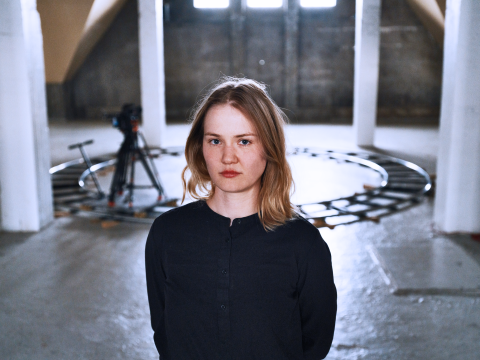 Photo of Bergrún Snæbjörnsdóttir (taken by Derrick Belcham)